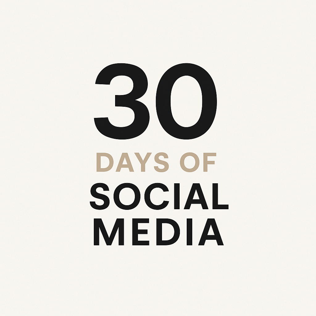 30 days Social Media Growth E Book